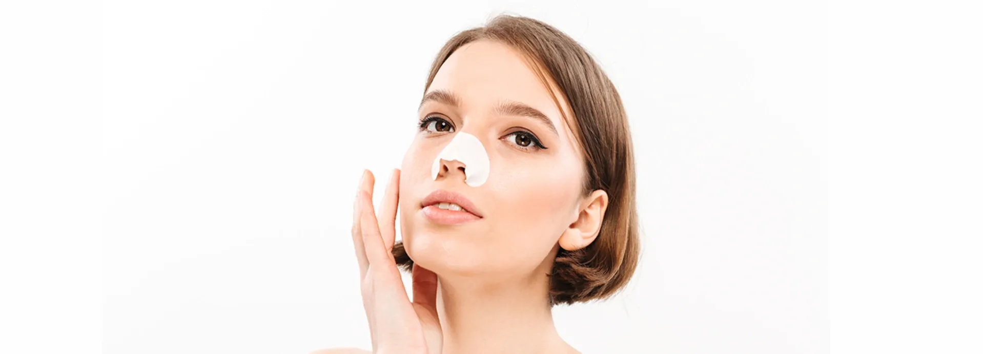 Image of When is the nasal splint removed in a rhinoplasty?