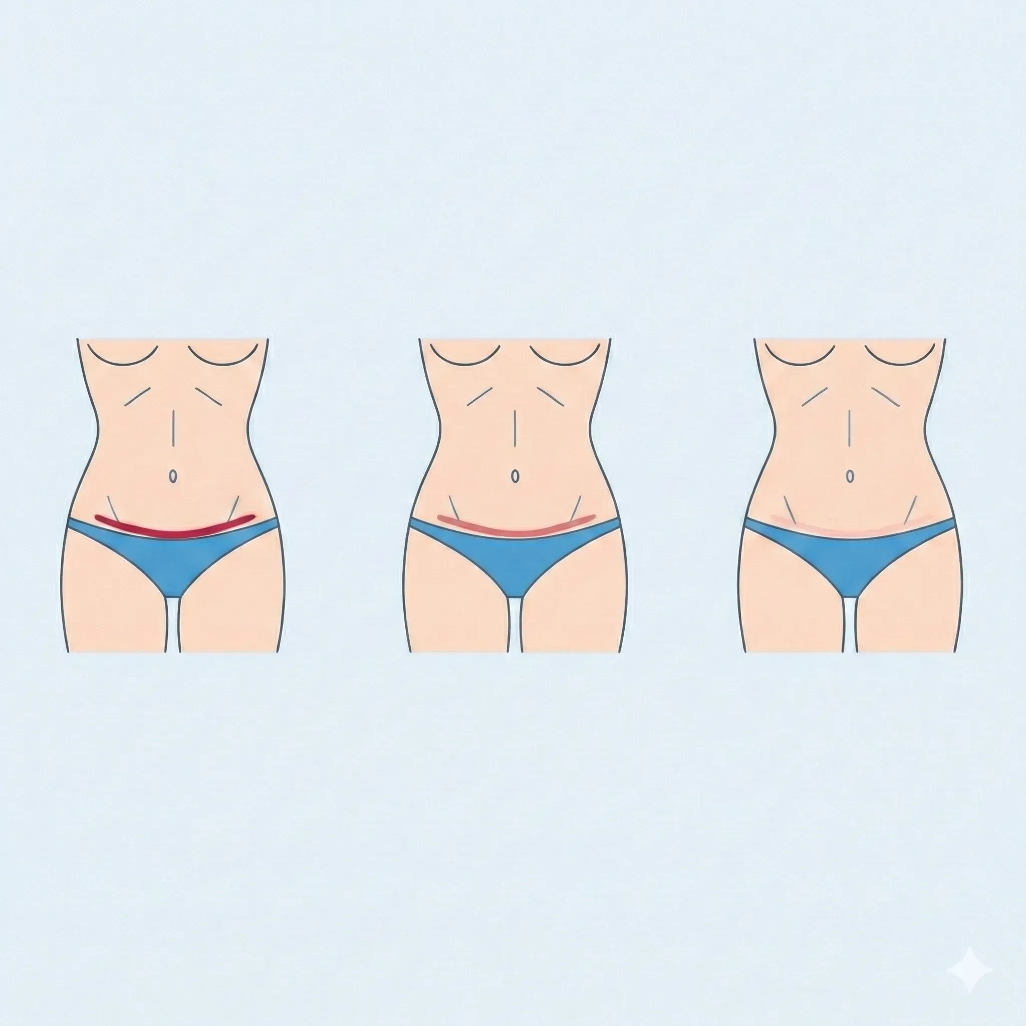 Cicatriz de abdominoplastia: cuidados y situaciones reales