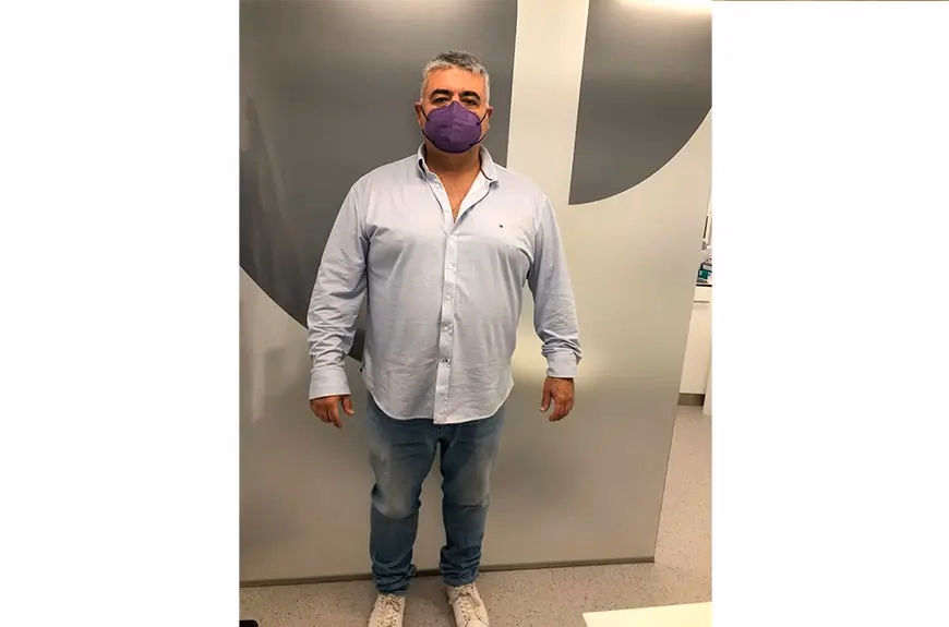 Antes de Va perdre 55kg