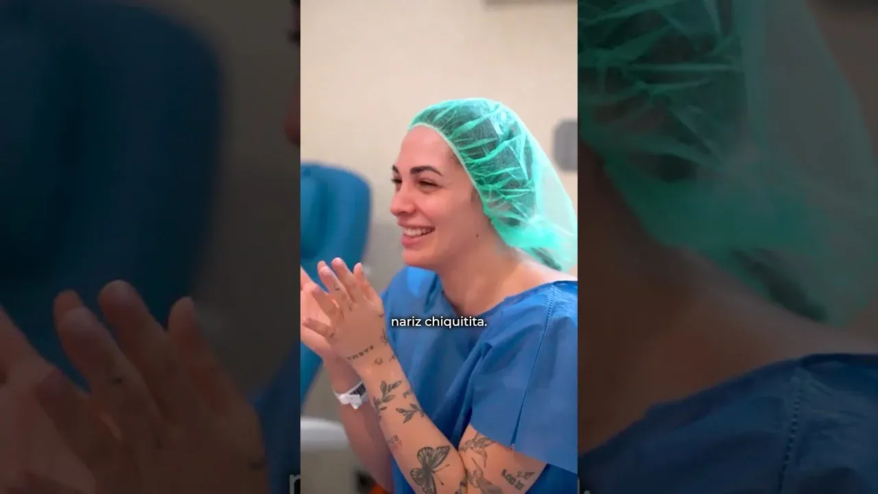 Marina consegue o nariz que queria