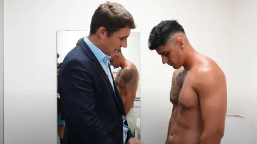 Christofer Guzmán and his liposuction