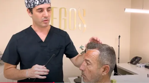 El caso de Carlos con injerto capilar 